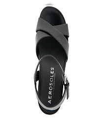 Aerosoles Women's Chabella Round Toe Platform Sandals