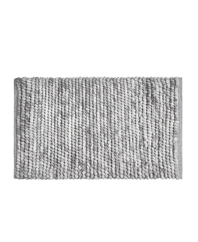 French Connection Space Dye Chunky Chenille Bath Rug, 20" x 32"