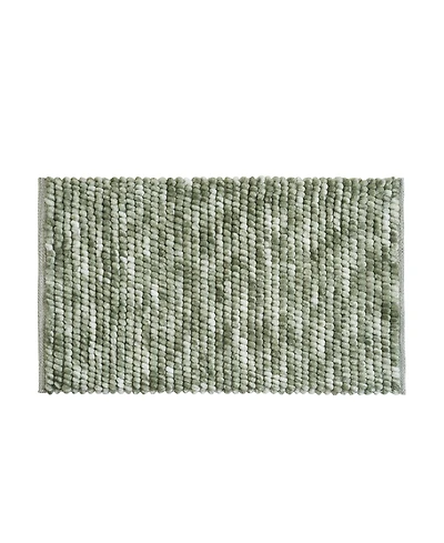 French Connection Space Dye Chunky Chenille Bath Rug, 20" x 32"