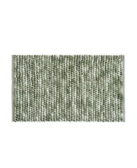French Connection Space Dye Chunky Chenille Bath Rug, 20" x 32"