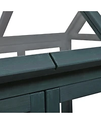 Portable Cold Frame Greenhouse with Wheels