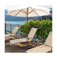 49 Lbs Patio Resin Umbrella Base Stand for Outdoor