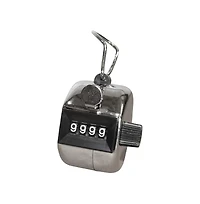 Amber Sports Tally Counter Handheld, Mechanical Clicker with Finger Ring for Boxing, Track, Golf, Soccer, Walking, Carrom, and More Activities