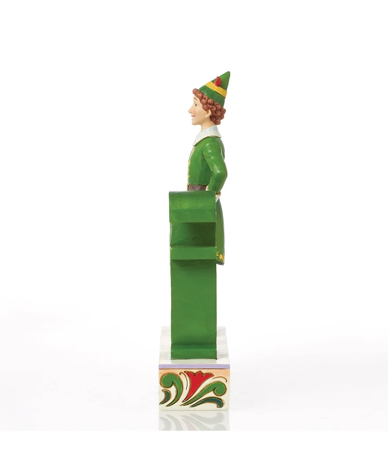 Jim Shore Buddy Elf Standing Elf Word Figurine