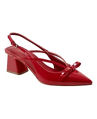 Marc Fisher Women's Laily Block Heel Slingback Pumps