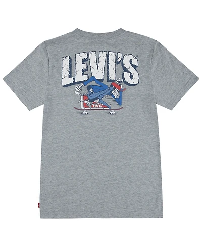 Levi's Big Boys Skateboarding Skeleton T-Shirt