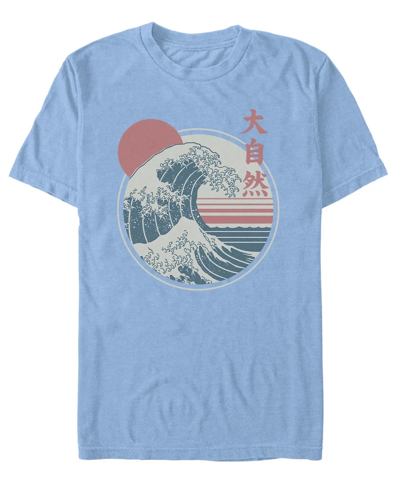 Fifth Sun Men's Great Wave Short Sleeve T-Shirt
