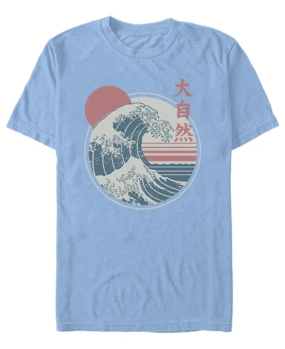 Fifth Sun Men's Great Wave Short Sleeve T-Shirt