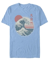 Fifth Sun Men's Great Wave Short Sleeve T-Shirt