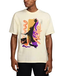 Nike Men's Max90 Relaxed Fit Short Sleeve Basketball Graphic T-Shirt