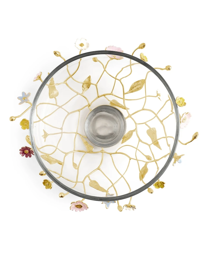 Michael Aram Wildflowers Large Glass Bowl