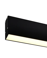 Cwi Lighting 47" Metal Pienza Led Integrated Chandelier