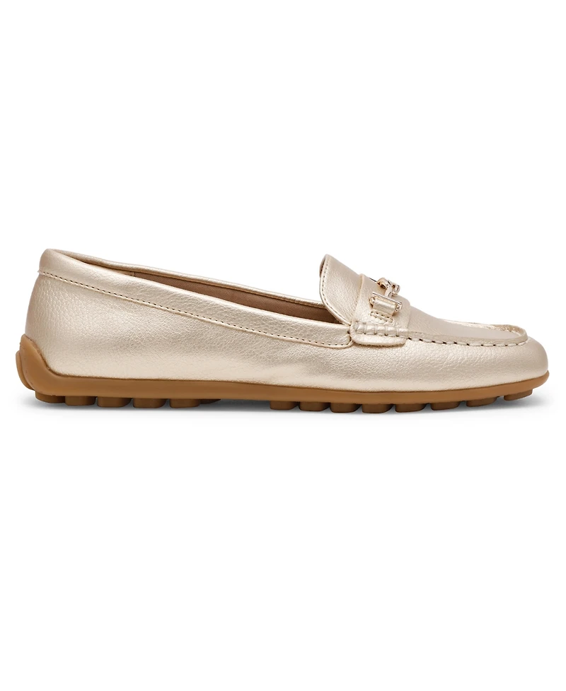 Anne Klein Women's Hanna Slip On Driving Moc Loafers