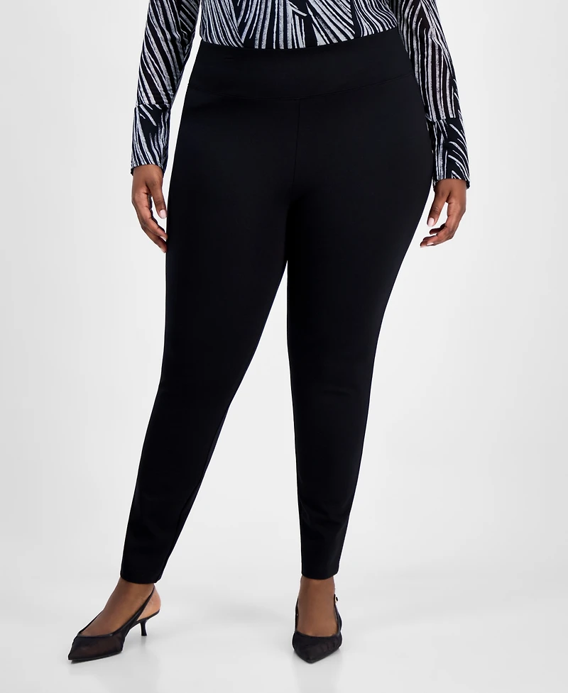 I.n.c. International Concepts Plus High-Rise Leggings, Macy's Exclusive