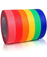 Enday Colored Masking Tape (6 Pack) 1080 Ft x 1 in