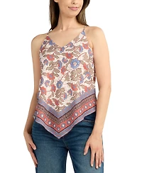 Bcx Juniors' Scarf-Style Sleeveless Top