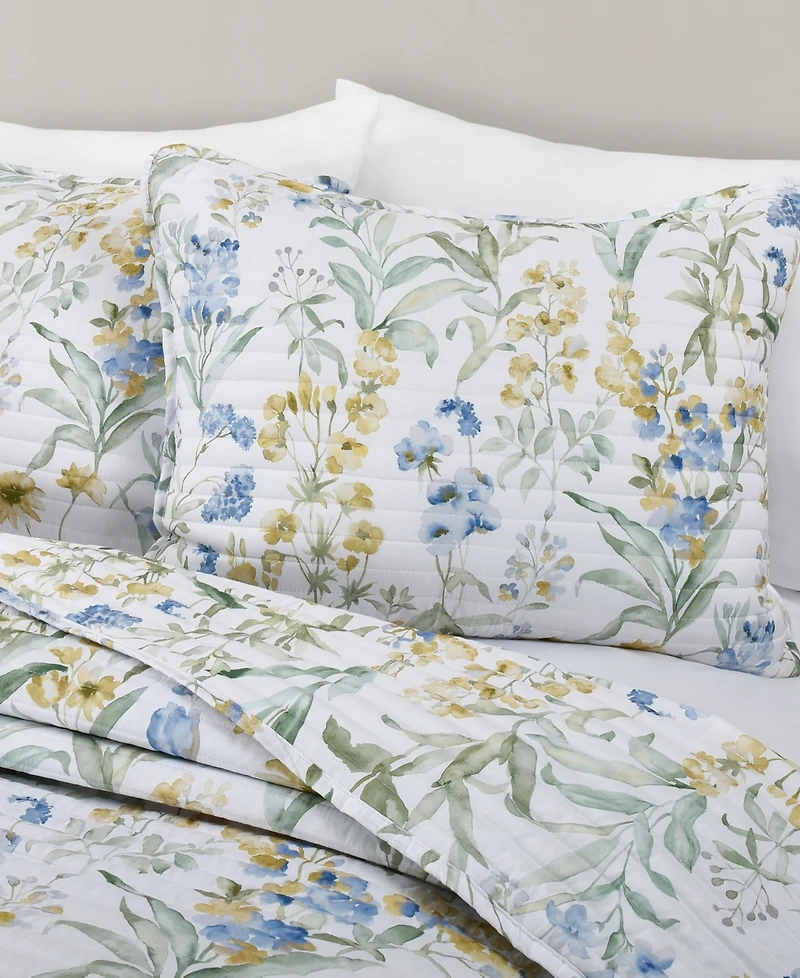 J by Queen Bold Tallulah 3-Pc. Quilt Set, Full/Queen