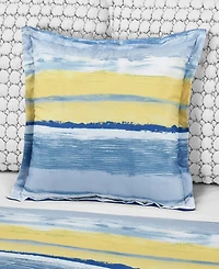 J by J Queen Bold Seashore Decorative Pillow, 18" x 18"
