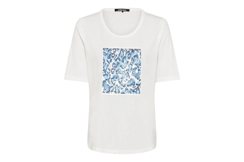 Olsen Women's Flip Sequins Leo T-Shirt