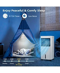 3-in-1 Evaporative Portable Air Cooler Fan with Remote Control
