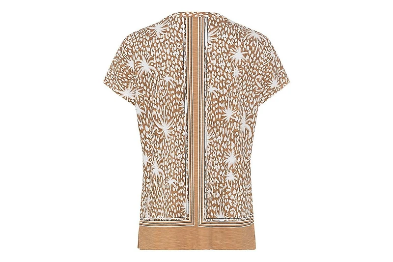 Olsen Women's Tropic Mix Print T-Shirt