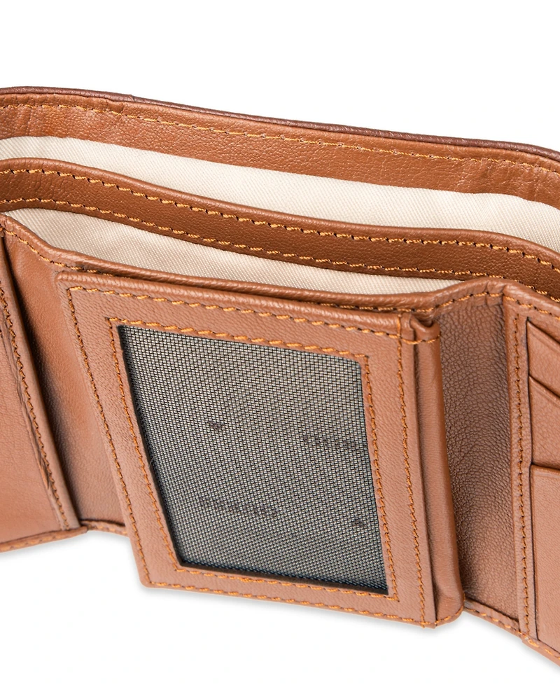 Guess Men's Rfid Quatro G Trifold Wallet