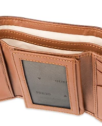 Guess Men's Rfid Quatro G Trifold Wallet
