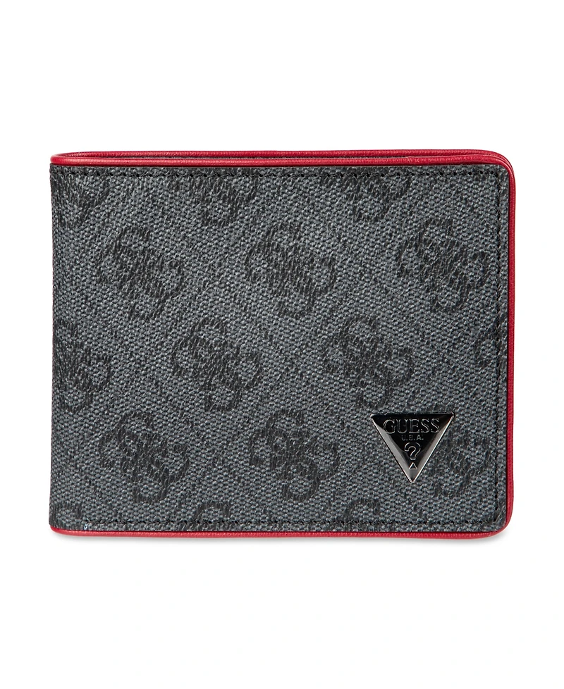 Guess Men's Rfid Quatro G Slim Fold Wallet