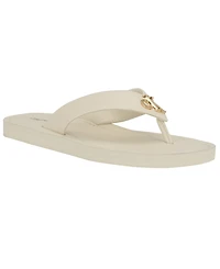 Calvin Klein Women's Jaimze Logo Thong Sandals