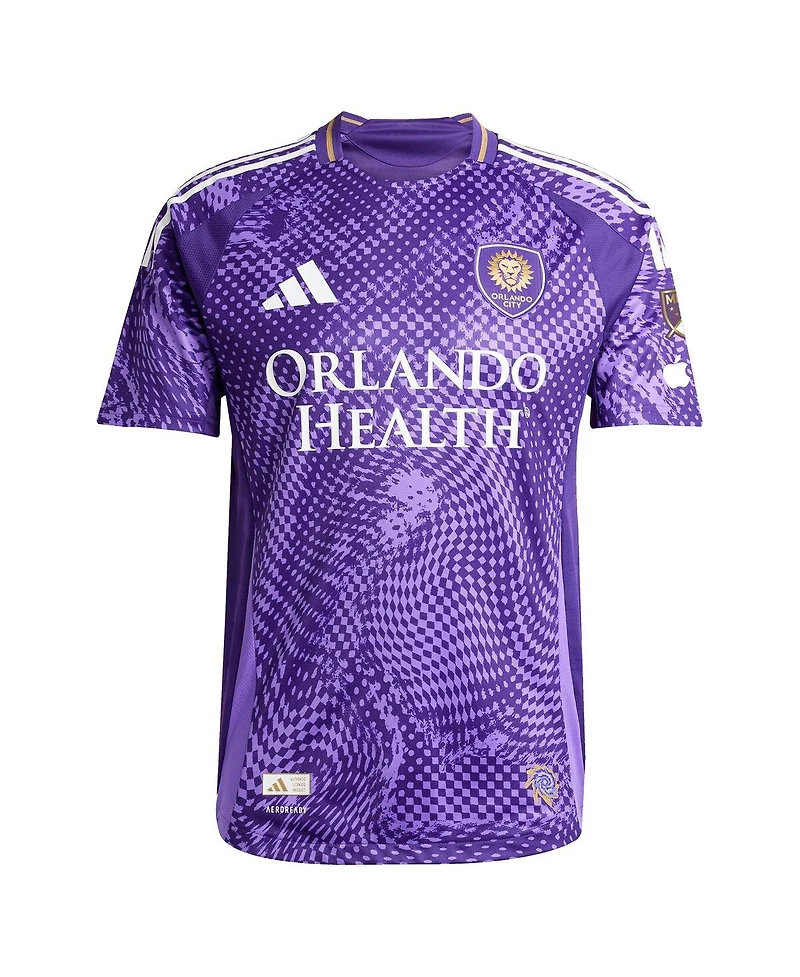 Adidas Men's Marco Pasalic Purple Orlando City Sc 2025 Perfect Storm Authentic Player Jersey