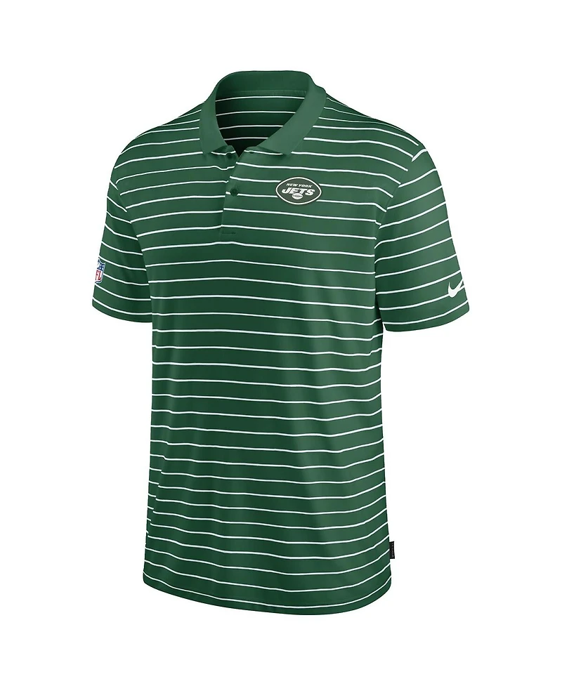 Nike Men's New York Jets Sideline Lock Up Victory Performance Polo Shirt
