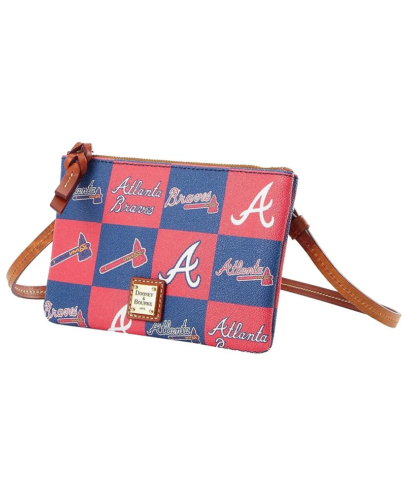 Dooney & Bourke Atlanta Braves Top Zip Crossbody Purse
