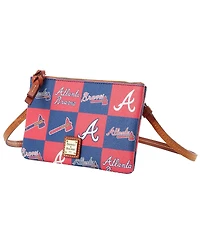Dooney & Bourke Atlanta Braves Top Zip Crossbody Purse