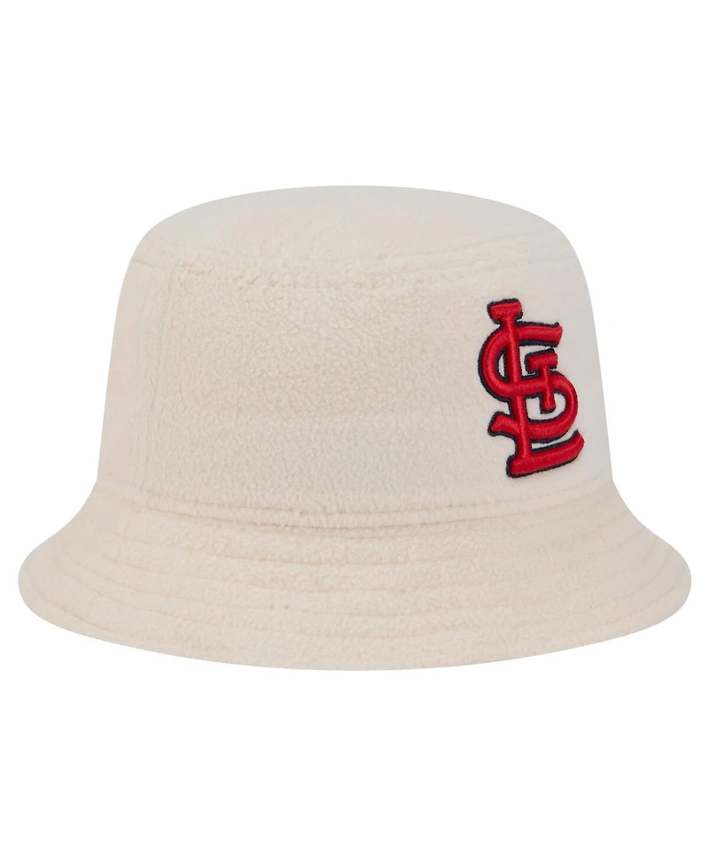 New Era Women's White St. Louis Cardinals Cozy Bucket Hat