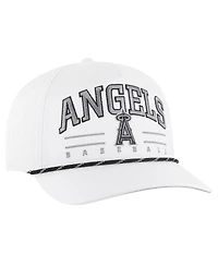 '47 Brand Men's White Los Angeles Angels Roscoe Speckle Hitch Adjustable Hat