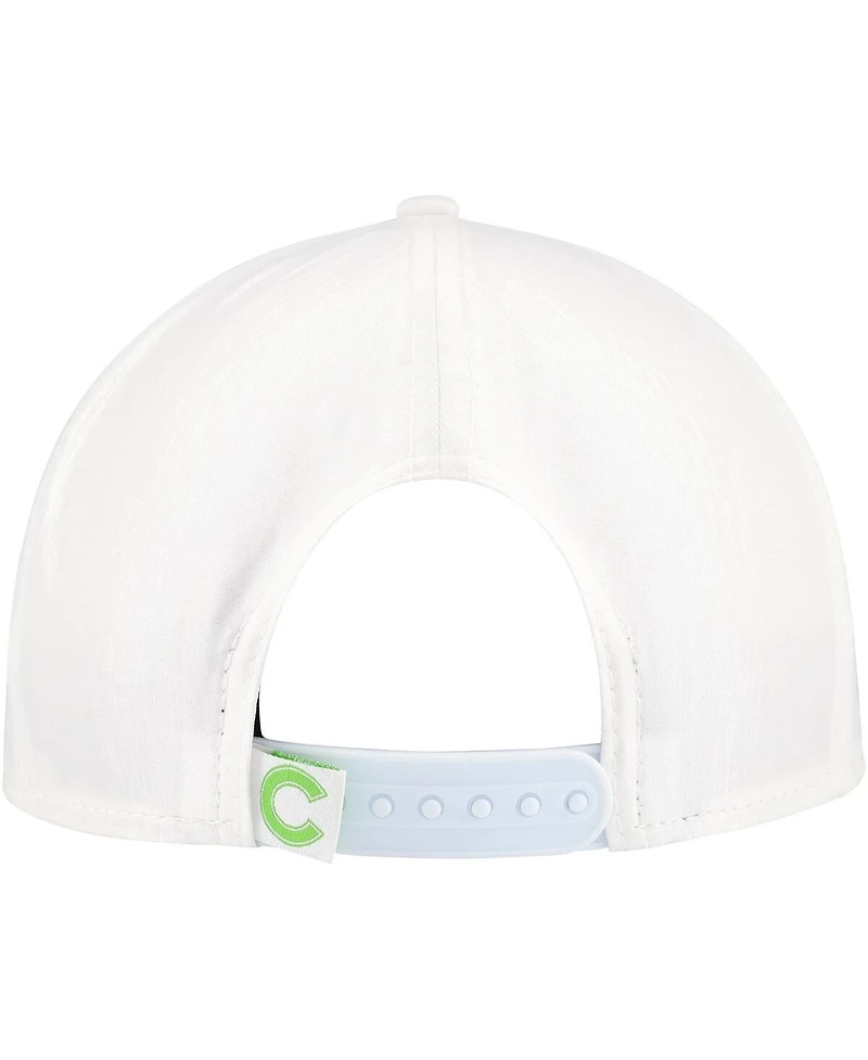 New Era Men's White Chicago Cubs Spring Spectrum Golfer Snapback Hat
