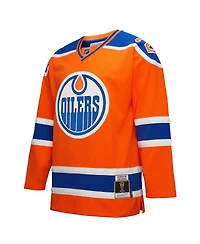 Mitchell & Ness Men's Leon Draisaitl Orange Edmonton Oilers Power Play Jersey