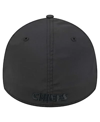 New Era Men's Black Kansas City Chiefs Hydro 39THIRTY Flex Hat