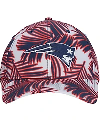 New Era Men's Gray England Patriots Palms 39THIRTY Flex Hat