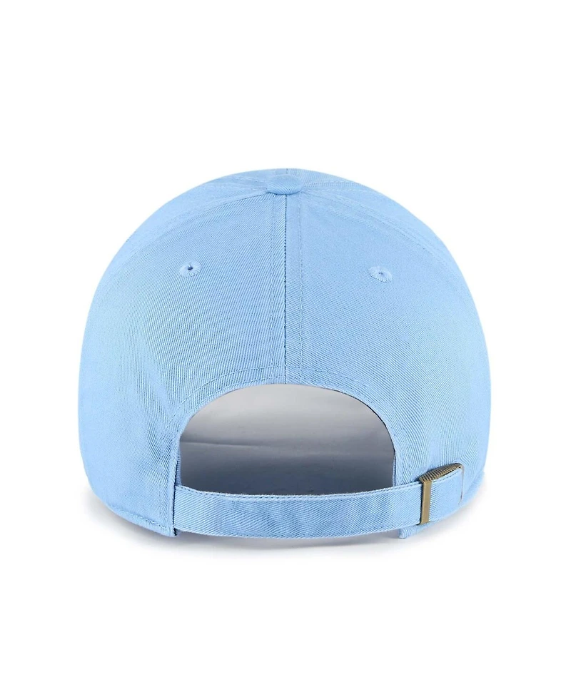 '47 Brand Men's Light Blue Fresno State Bulldogs Vault Clean Up Adjustable Hat