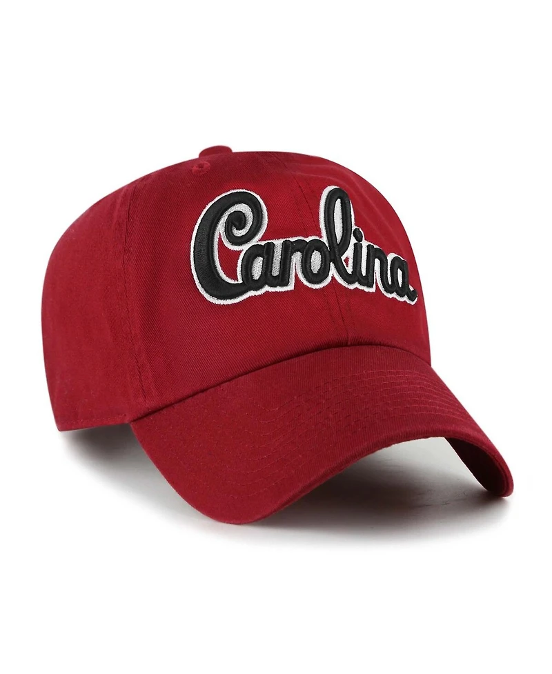 47 Brand Men's Garnet South Carolina Gamecocks Vault Clean Up Adjustable Hat