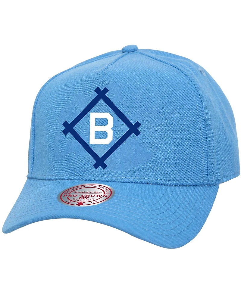 Mitchell & Ness Men's and Women's Blue Brooklyn Dodgers Basic Coop Pro Adjustable Hat