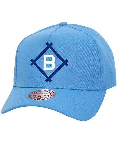 Mitchell & Ness Men's and Women's Blue Brooklyn Dodgers Basic Coop Pro Adjustable Hat
