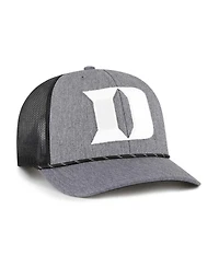'47 Brand Men's Gray Duke Blue Devils Carbon Rope Adjustable Hat