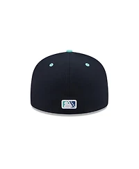 New Era Men's Navy Asheville Tourists Theme Nights 59FIFTY Fitted Hat