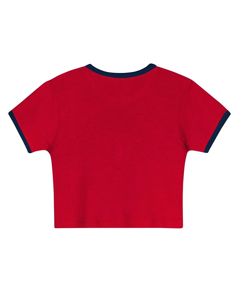 Outerstuff Toddler 2-Piece Red Indiana Fever Double Run T-Shirt and Shorts Set