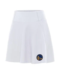 Antigua Women's White Golden State Warriors Chip Skort