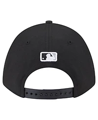 New Era Men's Black Chicago White Sox 125th Anniversary 9FORTY Adjustable Hat