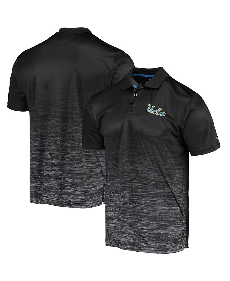 Colosseum Men's Black Ucla Bruins Marshall Polo Shirt