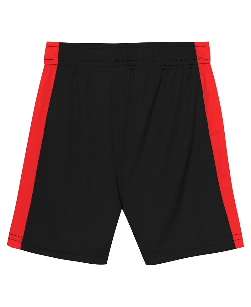 Nike Toddler 2-Piece Black/Red Chicago White Sox 2025 City Connect T-Shirt and Shorts Set